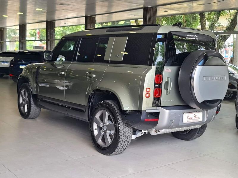 Land Rover DEFENDER 2.0 P300 GASOLINA 110 HSE AWD AUTOMÁTICO 2021/2022 CARRO DEZ NOVO HAMBURGO / Carros no Vale Land Rover DEFENDER 2.0 P300 GASOLINA 110 HSE AWD AUTOMÁTICO 2021/2022 CARRO DEZ NOVO HAMBURGO / Carros no Vale