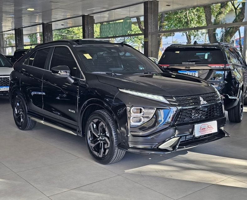 Mitsubishi ECLIPSE CROSS 1.5 MIVEC TURBO GASOLINA HPE-S BLACK CVT 2025/2026 CARRO DEZ NOVO HAMBURGO / Carros no Vale