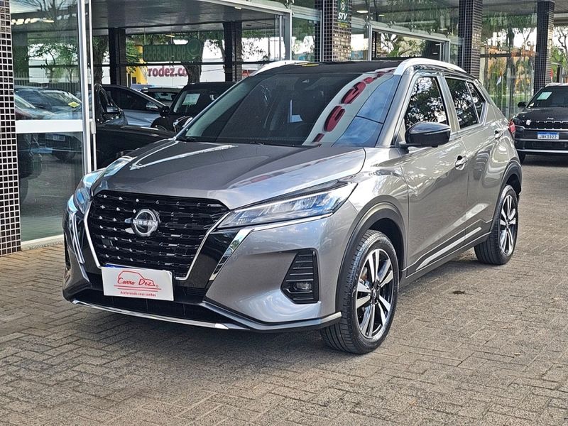Nissan KICKS 1.6 16V FLEXSTART EXCLUSIVE XTRONIC 2023/2024 CARRO DEZ NOVO HAMBURGO / Carros no Vale