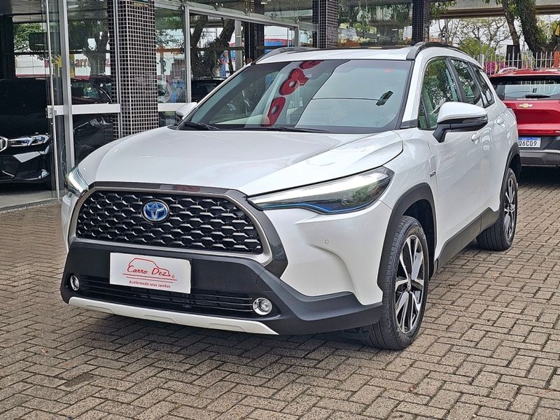 Toyota COROLLA CROSS 1.8 VVT-I HYBRID FLEX XRX CVT 2022/2023 CARRO DEZ NOVO HAMBURGO / Carros no Vale Toyota COROLLA CROSS 1.8 VVT-I HYBRID FLEX XRX CVT 2022/2023 CARRO DEZ NOVO HAMBURGO / Carros no Vale