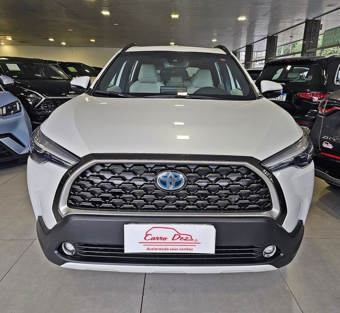 Toyota COROLLA CROSS 1.8 VVT-I HYBRID FLEX XRX CVT 2022/2023 CARRO DEZ NOVO HAMBURGO / Carros no Vale Toyota COROLLA CROSS 1.8 VVT-I HYBRID FLEX XRX CVT 2022/2023 CARRO DEZ NOVO HAMBURGO / Carros no Vale