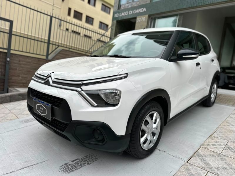 Citroen C3 1.0 FIREFLY FLEX LIVE PACK MANUAL 2024/2025 CARRO AUTOMARCAS CAXIAS DO SUL / Carros no Vale Citroen C3 1.0 FIREFLY FLEX LIVE PACK MANUAL 2024/2025 CARRO AUTOMARCAS CAXIAS DO SUL / Carros no Vale