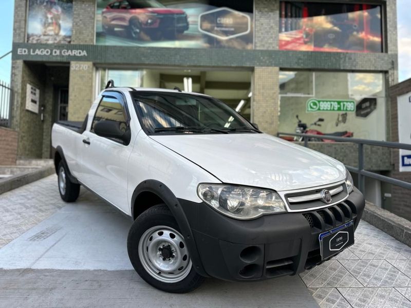 Fiat STRADA 1.4 MPI FIRE CS 8V FLEX 2P MANUAL 2011/2012 CARRO AUTOMARCAS CAXIAS DO SUL / Carros no Vale