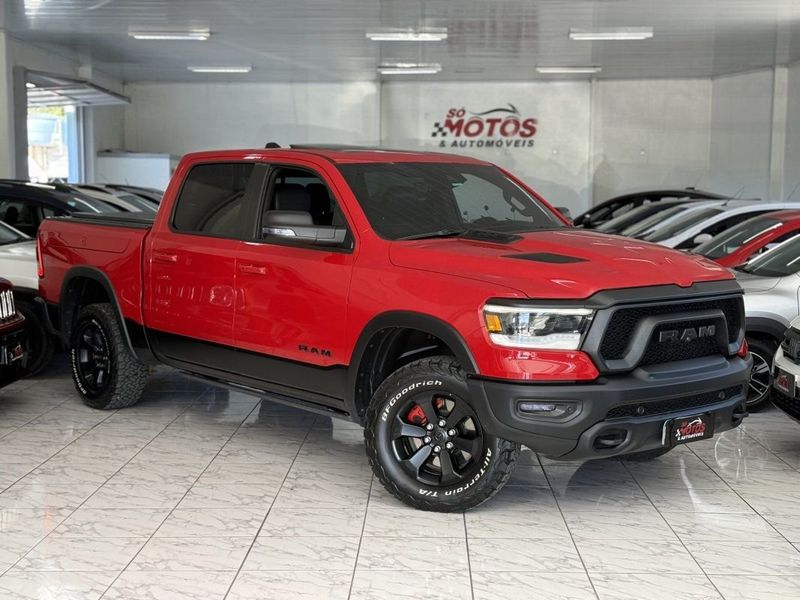 Dodge RAM RAM 1500 REBEL CD 5.7 V8 HEMI 4X4 AT8 2022 SÓ MOTOS E AUTOMÓVEIS SANTA CRUZ DO SUL / Carros no Vale Dodge RAM RAM 1500 REBEL CD 5.7 V8 HEMI 4X4 AT8 2022 SÓ MOTOS E AUTOMÓVEIS SANTA CRUZ DO SUL / Carros no Vale
