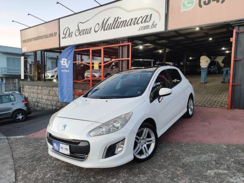 PEUGEOT 308 2.0 ALLURE 16V 2013/2014 HUBNER MULTIMARCAS FARROUPILHA / Carros no Vale