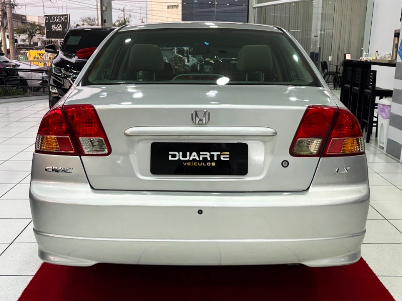 HONDA CIVIC 1.7 LX 16V 2004/2004 DUARTE VEÍCULOS PORTO ALEGRE / Carros no Vale HONDA CIVIC 1.7 LX 16V 2004/2004 DUARTE VEÍCULOS PORTO ALEGRE / Carros no Vale