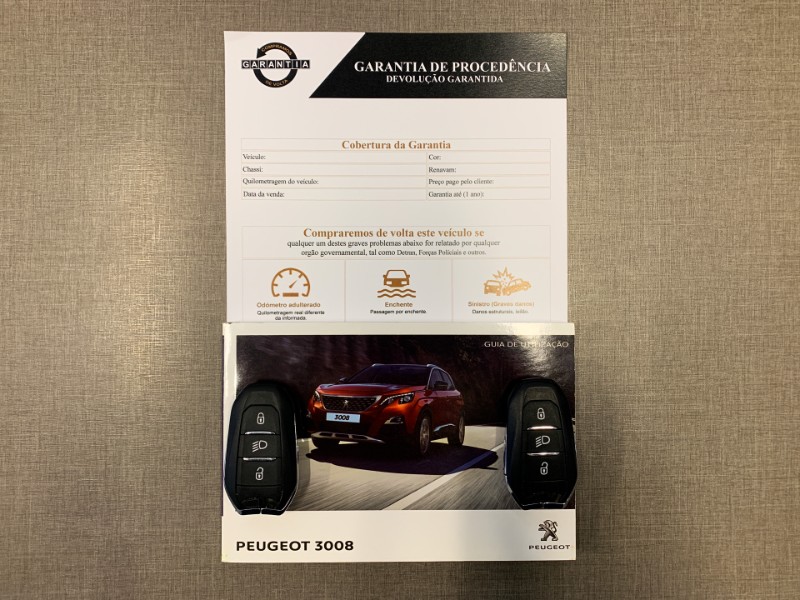 PEUGEOT 3008 1.6 GRIFFE PACK THP 16V 2019/2020 DUARTE VEÍCULOS PORTO ALEGRE / Carros no Vale PEUGEOT 3008 1.6 GRIFFE PACK THP 16V 2019/2020 DUARTE VEÍCULOS PORTO ALEGRE / Carros no Vale