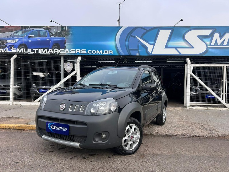 FIAT UNO WAY 1.0 EVO 8V 2013/2013 LS MULTIMARCAS VENÂNCIO AIRES / Carros no Vale