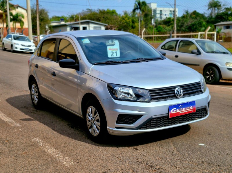 VOLKSWAGEN GOL 1.0 2020/2021 CRUZEIRO MULTIMARCAS CRUZEIRO DO SUL / Carros no Vale
