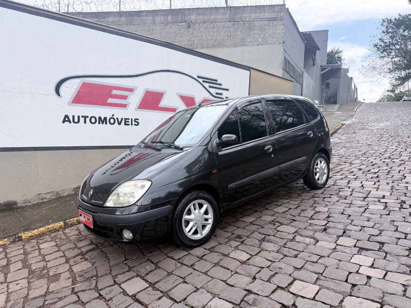 RENAULT SCENIC 1.6 RXE 16V 2003/2003 ELY AUTOMÓVEIS LAJEADO / Carros no Vale