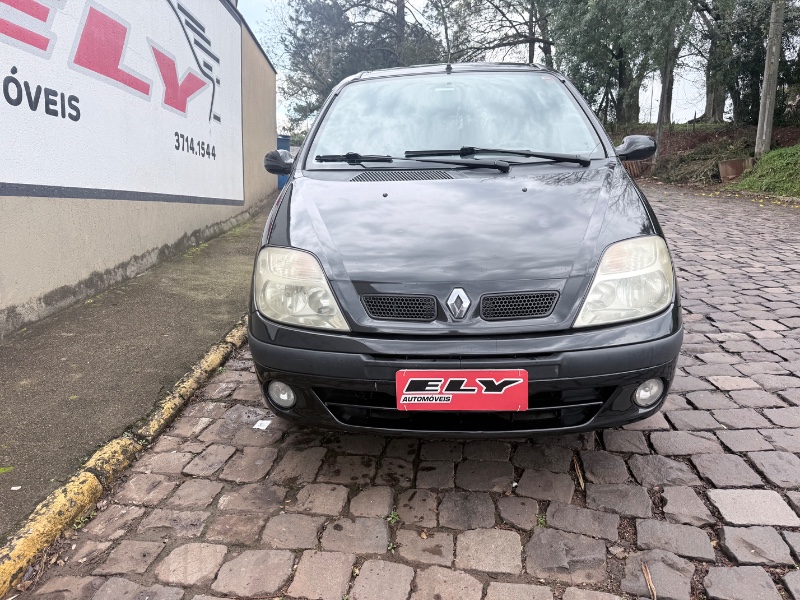 RENAULT SCENIC 1.6 RXE 16V 2003/2003 ELY AUTOMÓVEIS LAJEADO / Carros no Vale