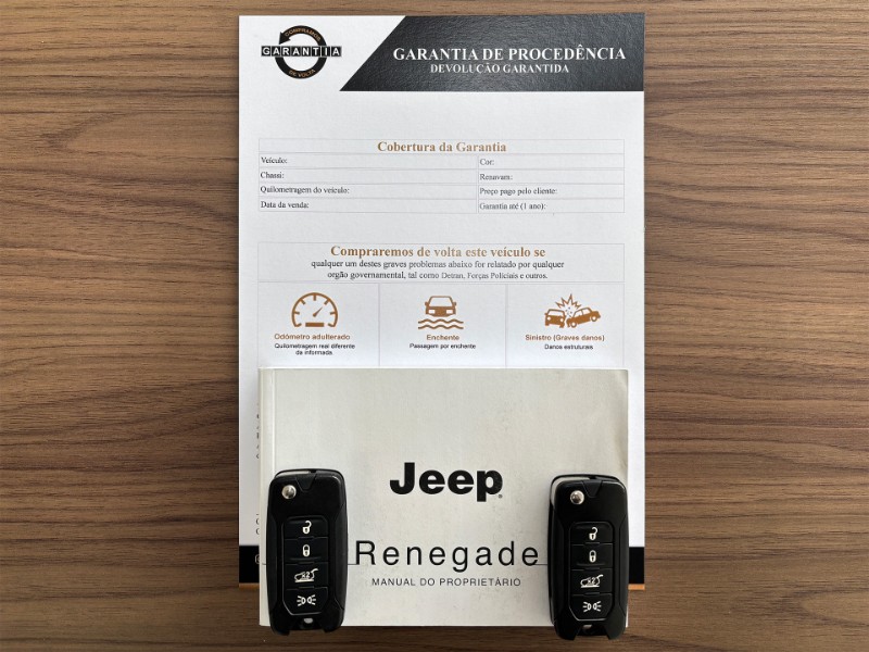 JEEP RENEGADE 1.3 LONGITUDE T270 2022 2022/2022 DUARTE VEÍCULOS PORTO ALEGRE / Carros no Vale