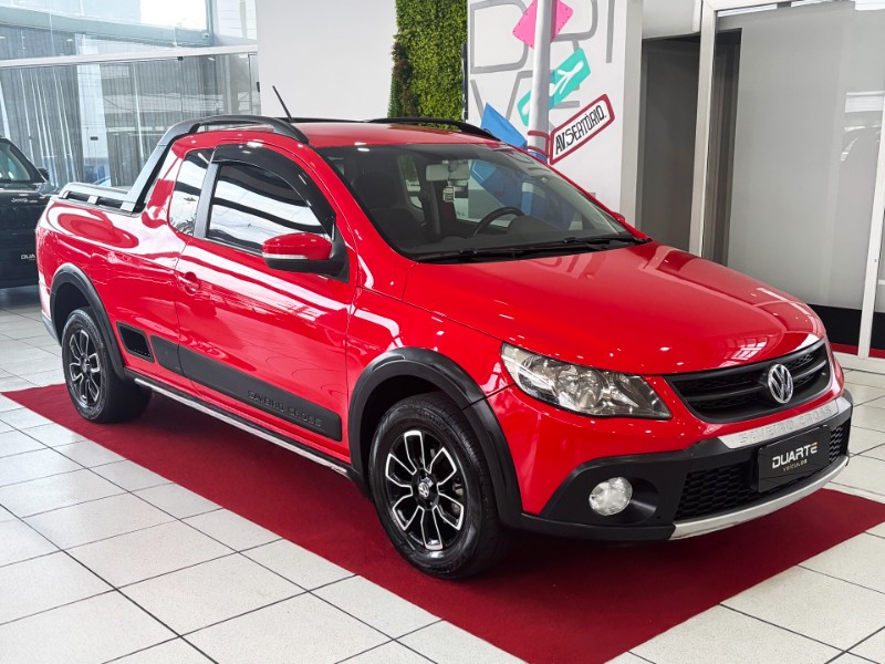 VOLKSWAGEN SAVEIRO 1.6 CE CROSS 2013/2013 DUARTE VEÍCULOS PORTO ALEGRE / Carros no Vale