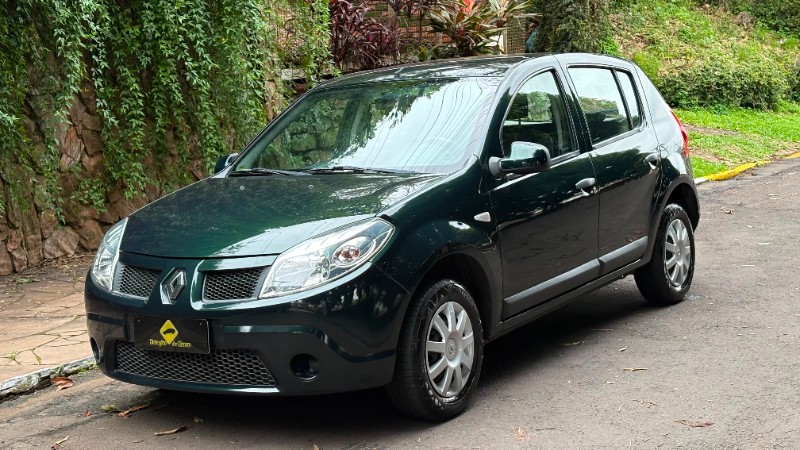 RENAULT SANDERO EXPRESSION 1.0 2010/2011 ESTAÇÃO DO CARRO ESTRELA / Carros no Vale