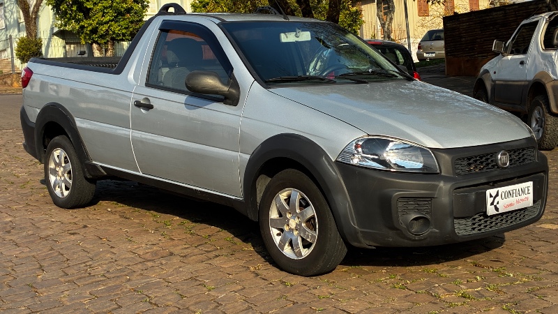 FIAT STRADA WORKING 1.4 MPI FIRE FLEX 8V CS 2015/2016 COMPLETO VEÍCULOS GUAPORÉ / Carros no Vale