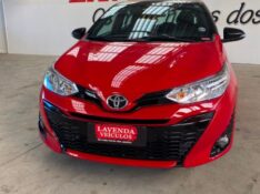 TOYOTA YARIS HB XLPLUSAT 2018/2019 LAVENDA VEÍCULOS ARROIO DO MEIO / Carros no Vale