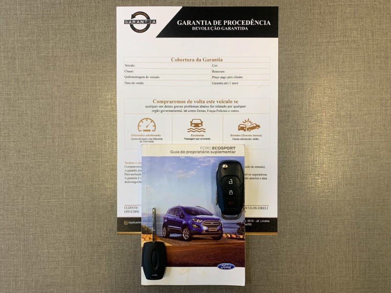 FORD ECOSPORT 1.5 SE 2018/2019 DUARTE VEÍCULOS PORTO ALEGRE / Carros no Vale