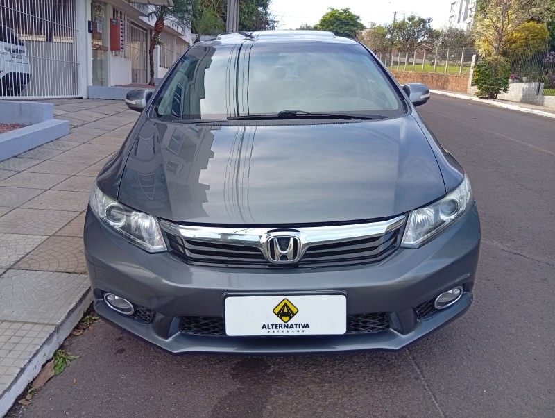 HONDA CIVIC EXS 1.8 2012/2013 ALTERNATIVA VEÍCULOS LAJEADO / Carros no Vale