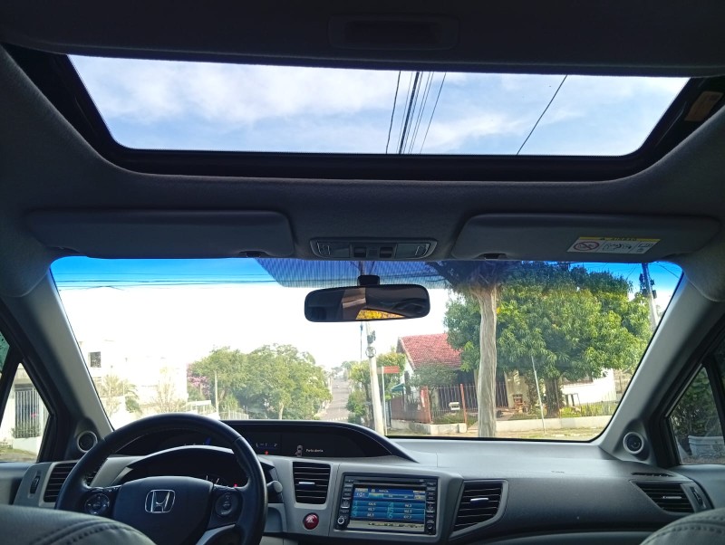 HONDA CIVIC EXS 1.8 2012/2013 ALTERNATIVA VEÍCULOS LAJEADO / Carros no Vale