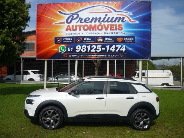 CITROEN C4 CACTUS SHINE PACK THP 2018/2019 PREMIUM AUTOMÓVEIS ARROIO DO MEIO / Carros no Vale