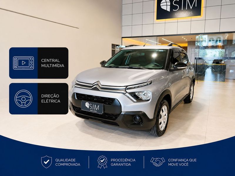Citroen C3 Live Pack 1.0 2023/2023 SIM VEÍCULOS PORTO ALEGRE / Carros no Vale Citroen C3 Live Pack 1.0 2023/2023 SIM VEÍCULOS PORTO ALEGRE / Carros no Vale