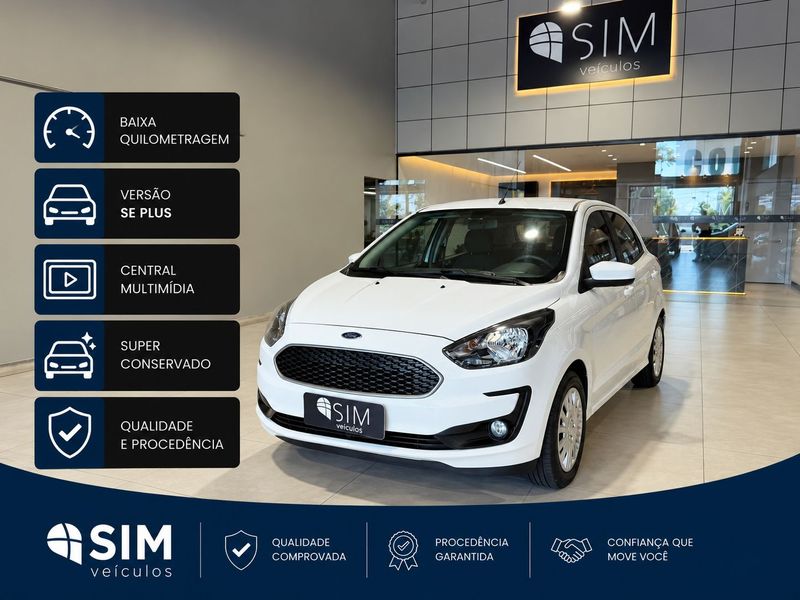 Ford Ka 1.0 Se Plus Tivct 2020/2021 SIM VEÍCULOS PORTO ALEGRE / Carros no Vale