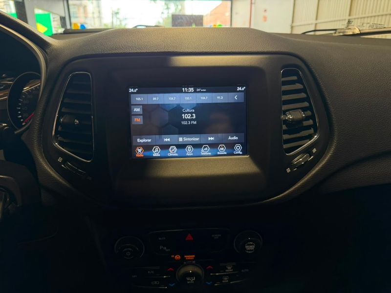 Jeep Compass 2.0 16v Sport 2017/2018 SIM VEÍCULOS PORTO ALEGRE / Carros no Vale