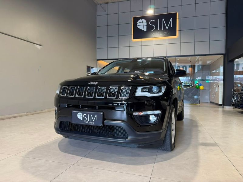 Jeep Compass 2.0 16v Sport 2017/2018 SIM VEÍCULOS PORTO ALEGRE / Carros no Vale