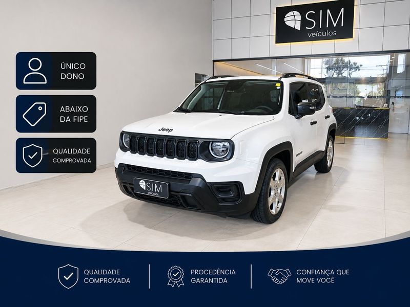 Jeep Renegade Sport T270 1.3 Tb 4×2 2022/2022 SIM VEÍCULOS PORTO ALEGRE / Carros no Vale