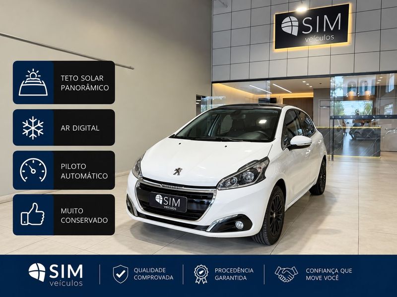 Peugeot 208 1.2 Allure 12v 2018/2018 SIM VEÍCULOS PORTO ALEGRE / Carros no Vale Peugeot 208 1.2 Allure 12v 2018/2018 SIM VEÍCULOS PORTO ALEGRE / Carros no Vale