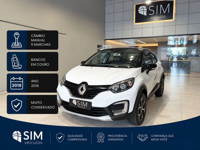 Renault Captur Zen 1.6 16v Mec 2017/2018 SIM VEÍCULOS PORTO ALEGRE / Carros no Vale Renault Captur Zen 1.6 16v Mec 2017/2018 SIM VEÍCULOS PORTO ALEGRE / Carros no Vale