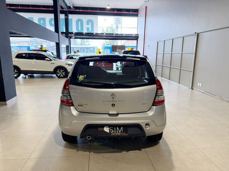 Renault Sandero Gt Line 1.6 16v 2012/2013 SIM VEÍCULOS PORTO ALEGRE / Carros no Vale