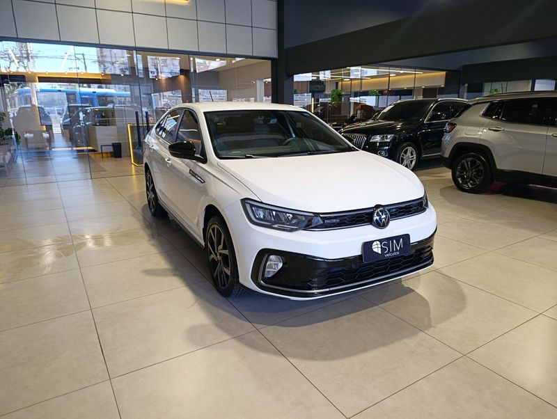 Volkswagen Virtus Exclusive 250 Tsi 1.4 16v 2023/2023 SIM VEÍCULOS PORTO ALEGRE / Carros no Vale