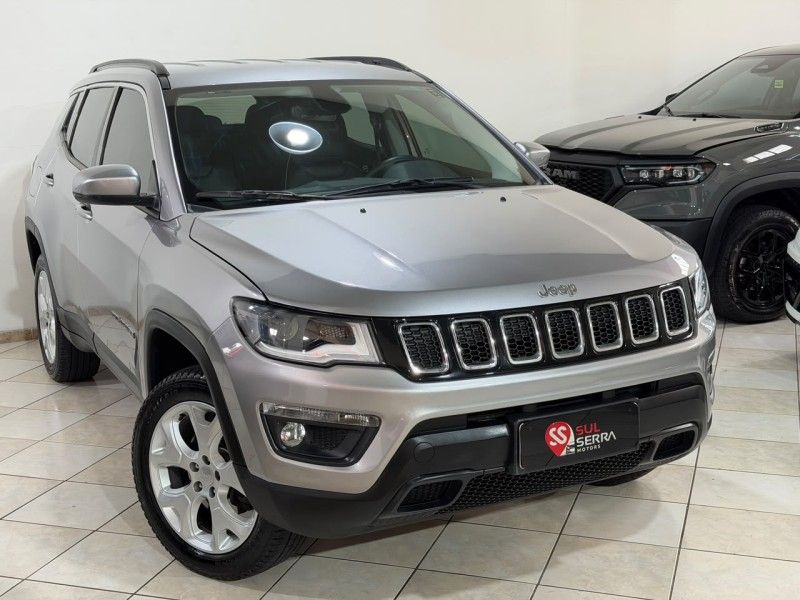 JEEP COMPASS 2.0 16V LONGITUDE 4X4 2020/2021 SUL SERRA MOTORS CAXIAS DO SUL / Carros no Vale