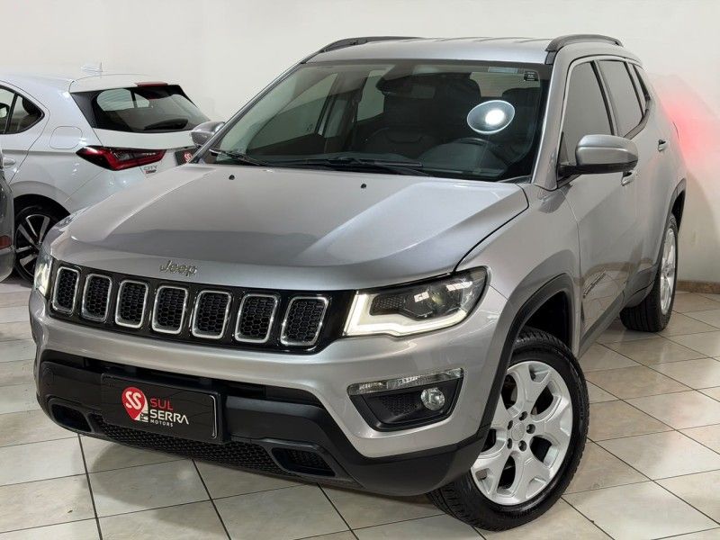 JEEP COMPASS 2.0 16V LONGITUDE 4X4 2020/2021 SUL SERRA MOTORS CAXIAS DO SUL / Carros no Vale
