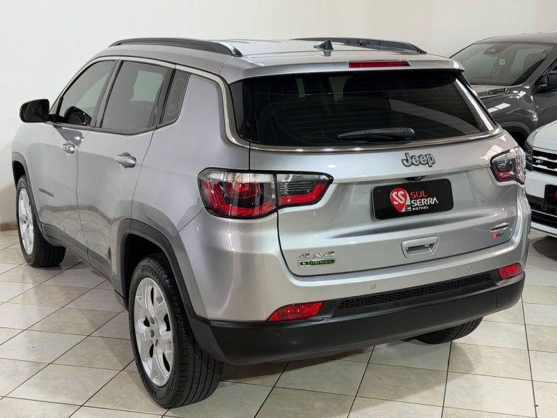 JEEP COMPASS 2.0 16V LONGITUDE 4X4 2020/2021 SUL SERRA MOTORS CAXIAS DO SUL / Carros no Vale