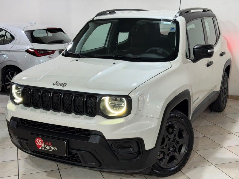JEEP RENEGADE 1.3 SPORT T270 16V TURBO 2023/2024 SUL SERRA MOTORS CAXIAS DO SUL / Carros no Vale JEEP RENEGADE 1.3 SPORT T270 16V TURBO 2023/2024 SUL SERRA MOTORS CAXIAS DO SUL / Carros no Vale