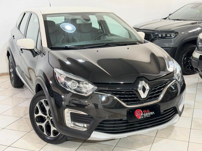 RENAULT CAPTUR 1.6 16V INTENSE 2018/2019 SUL SERRA MOTORS CAXIAS DO SUL / Carros no Vale