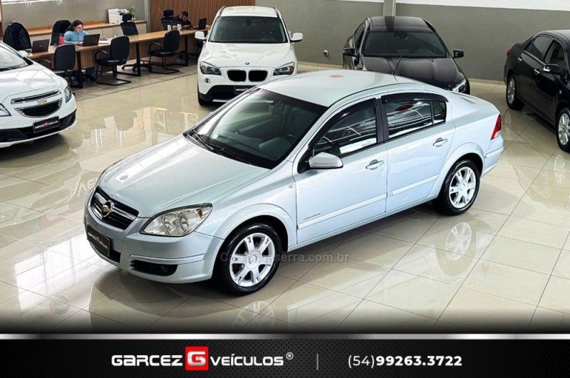 CHEVROLET VECTRA 2.0 MPFI ELEGANCE 8V 2008/2009 GARCEZ VEÍCULOS BENTO GONÇALVES / Carros no Vale