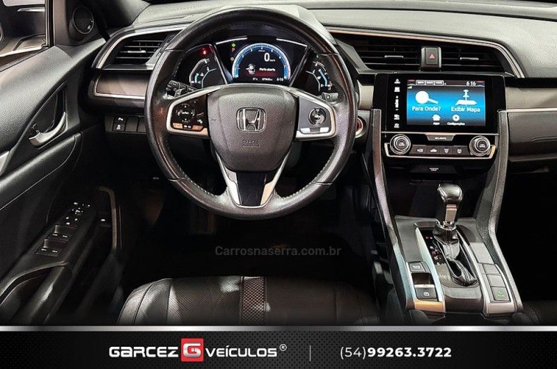 HONDA CIVIC 2.0 16V FLEXONE EXL CVT 2019/2020 GARCEZ VEÍCULOS BENTO GONÇALVES / Carros no Vale