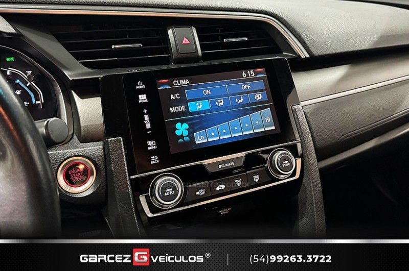HONDA CIVIC 2.0 16V FLEXONE EXL CVT 2019/2020 GARCEZ VEÍCULOS BENTO GONÇALVES / Carros no Vale