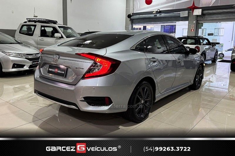 HONDA CIVIC 2.0 16V FLEXONE EXL CVT 2019/2020 GARCEZ VEÍCULOS BENTO GONÇALVES / Carros no Vale