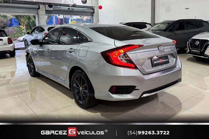 HONDA CIVIC 2.0 16V FLEXONE EXL CVT 2019/2020 GARCEZ VEÍCULOS BENTO GONÇALVES / Carros no Vale