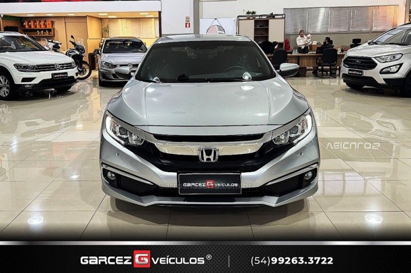 HONDA CIVIC 2.0 16V FLEXONE EXL CVT 2019/2020 GARCEZ VEÍCULOS BENTO GONÇALVES / Carros no Vale