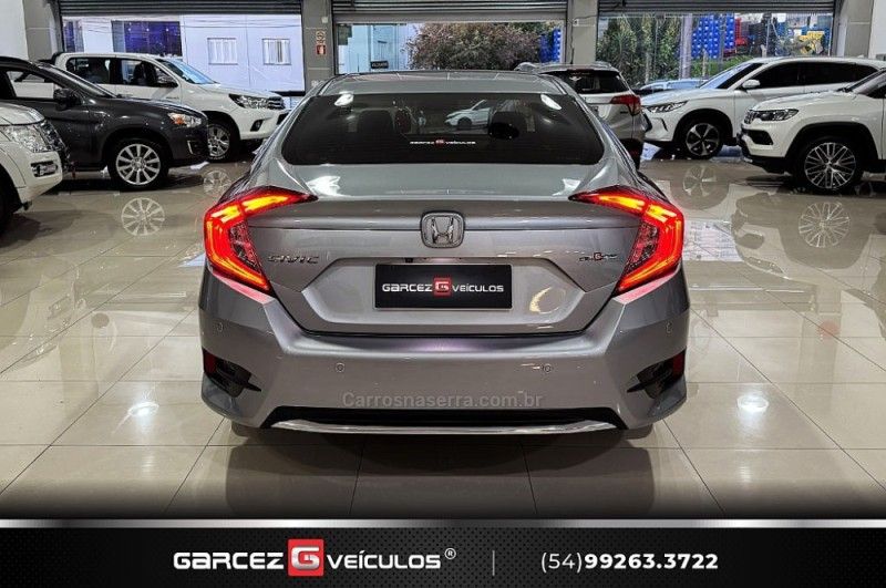 HONDA CIVIC 2.0 16V FLEXONE EXL CVT 2019/2020 GARCEZ VEÍCULOS BENTO GONÇALVES / Carros no Vale