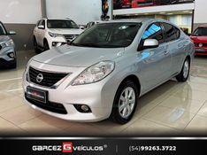 NISSAN VERSA 1.6 16V SL 2014/2014 GARCEZ VEÍCULOS BENTO GONÇALVES / Carros no Vale