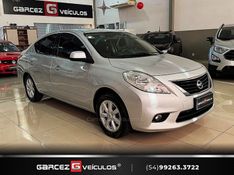 NISSAN VERSA 1.6 16V SL 2014/2014 GARCEZ VEÍCULOS BENTO GONÇALVES / Carros no Vale