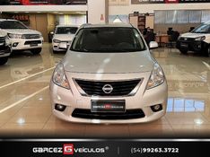 NISSAN VERSA 1.6 16V SL 2014/2014 GARCEZ VEÍCULOS BENTO GONÇALVES / Carros no Vale