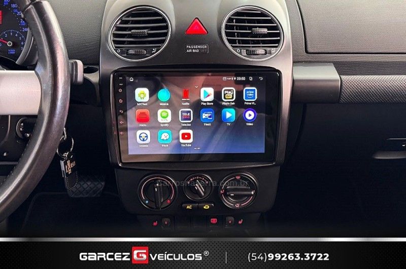 VOLKSWAGEN NEW BEETLE 2.0 MI 8V TIPTRONIC 2008/2008 GARCEZ VEÍCULOS BENTO GONÇALVES / Carros no Vale VOLKSWAGEN NEW BEETLE 2.0 MI 8V TIPTRONIC 2008/2008 GARCEZ VEÍCULOS BENTO GONÇALVES / Carros no Vale