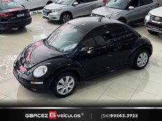 VOLKSWAGEN NEW BEETLE 2.0 MI 8V TIPTRONIC 2008/2008 GARCEZ VEÍCULOS BENTO GONÇALVES / Carros no Vale